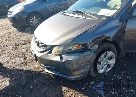 2013 Honda Civic Lx z USA, uszkodzony, nr VIN 2HGFB2F53DH593164